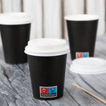 Nisbets Essentials Hete Bekers En Deksels Pakket 8Oz (Pakket Van 350)