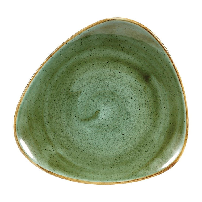 Churchill Stonecast Samphire Green Lotus Bord 17.8cm (pak van 12)
