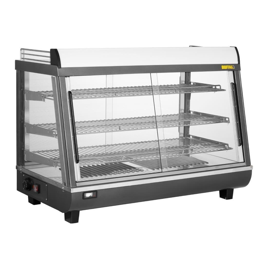 Buffalo Verwarmde Deurmerchandiser Voor En Achter 136Ltr