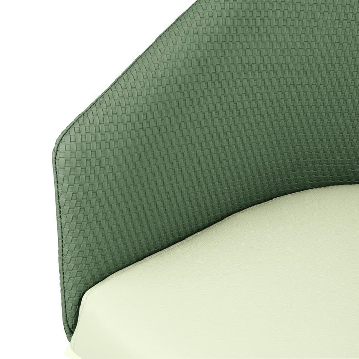 Bolero Sloane Interieur Eetkamerstoelen - Groene Bos Mix (Set Van 2)