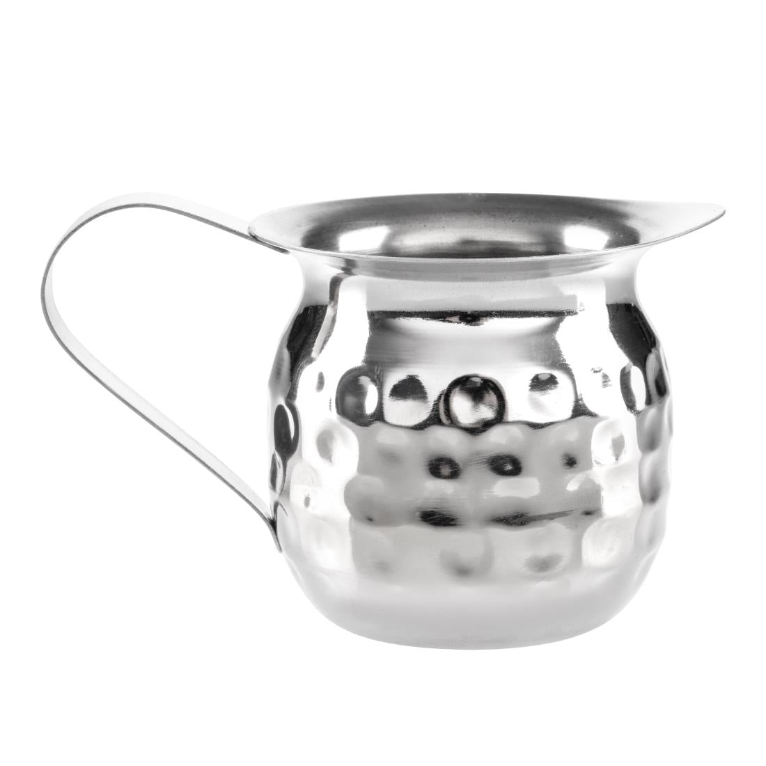 Olympia Mini Gehamerd Roestvrijstalen Melkkannetje 78Ml (Pakket Van 6)