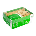 Sier Disposables Mini lepel bamboe 98mm (doos 200)