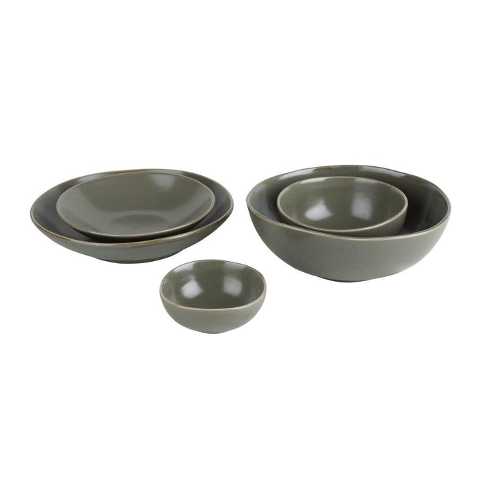Olympia Build A Bowl diepe kom groen 22,5x9cm (4 stuks)
