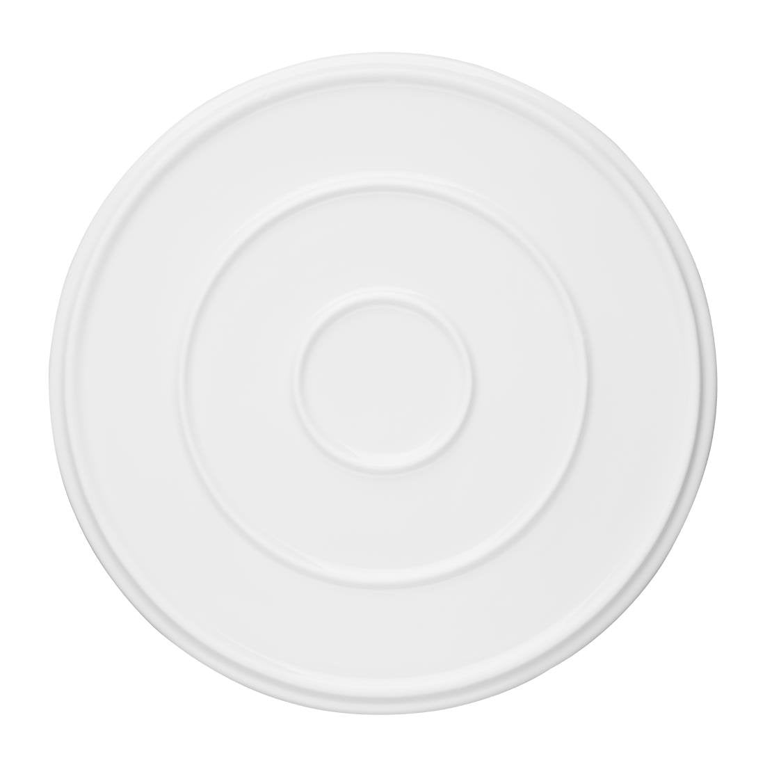 Olympia Whiteware platte ronde borden 268 mm (4 stuks)