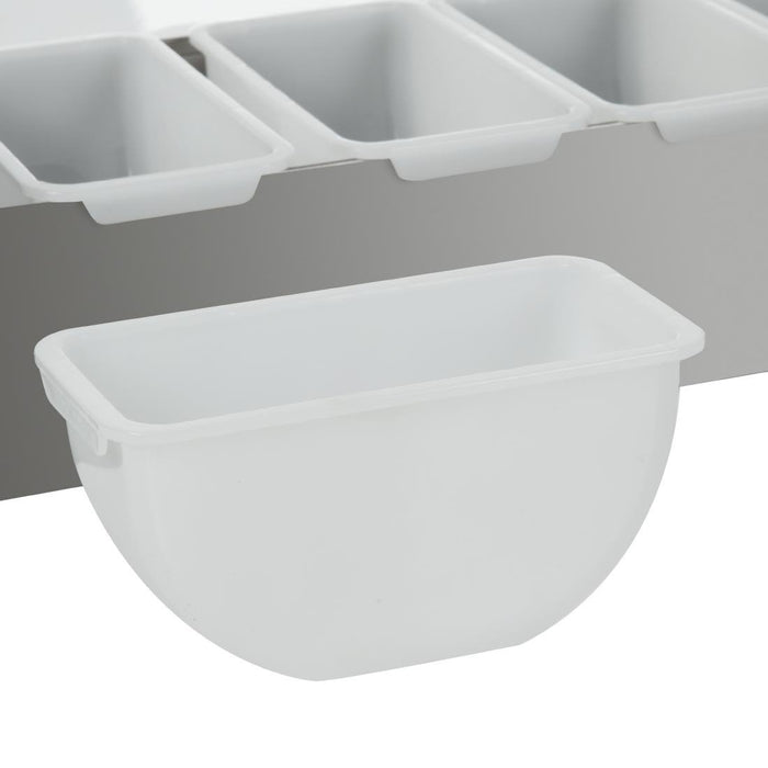 Olympia ingrediëntenbak met 6 bakjes