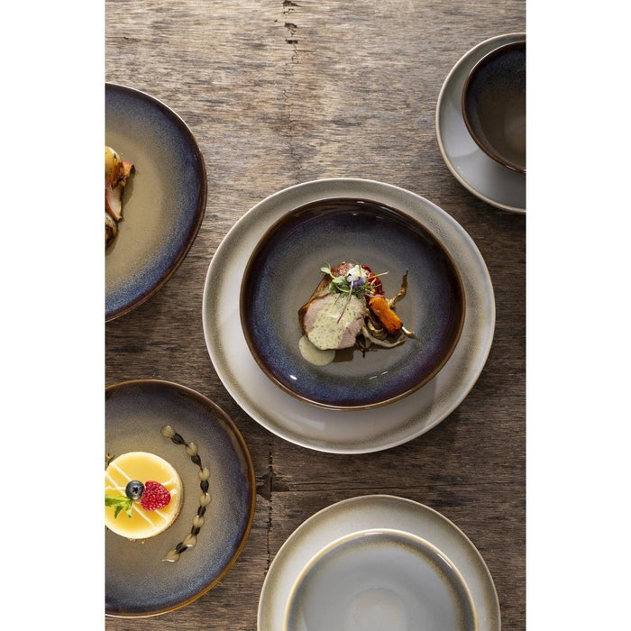 Olympia Birch Aubergine Diepe Kom 460ml (Pack Van 6)