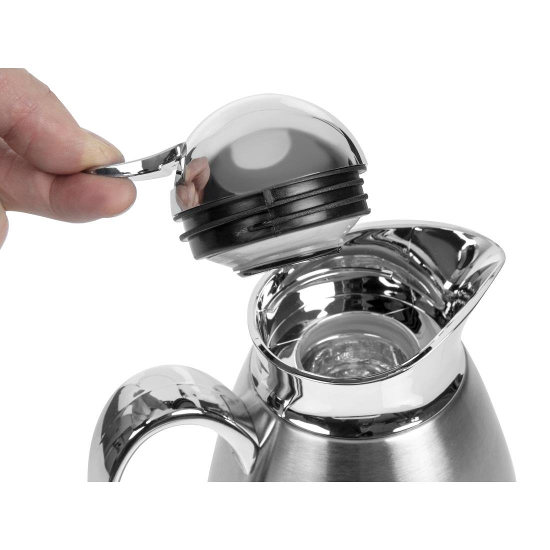 Olympia RVS thermoskan 1L