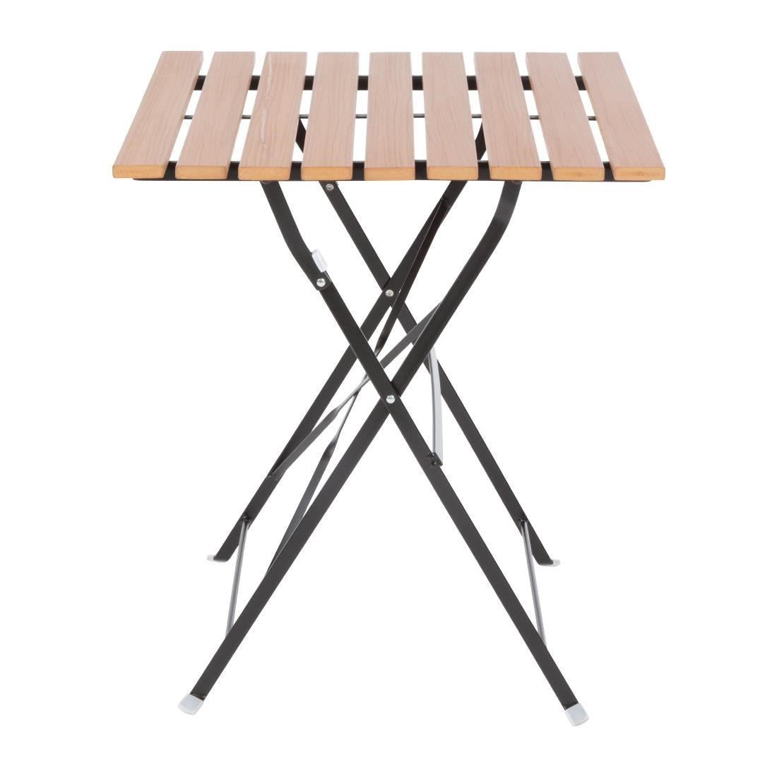 Bolero vierkante imitatiehouten tafel 60cm