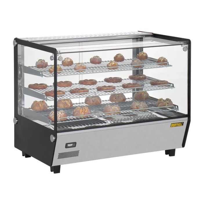 Buffalo Vierkante Aanrecht Verwarmde Display Merchandiser 160Ltr