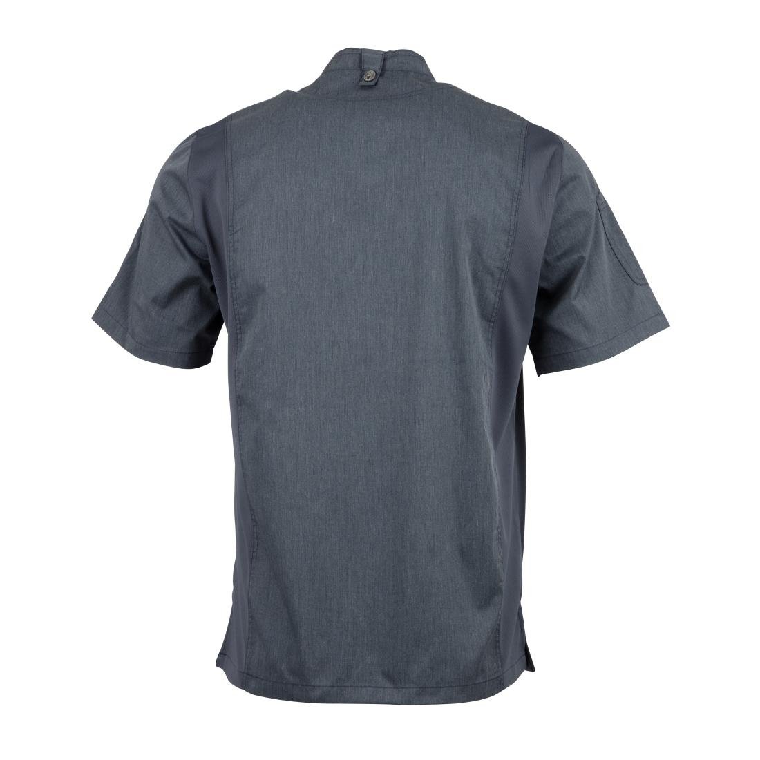 Koksbuis Unisex Korte Mouw Inktblauw S