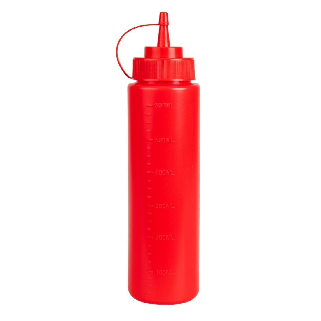 Vogue portioneer knijpfles rood 68cl