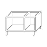 Gastro M 600 open onderkast 90 cm breed 60/90 B