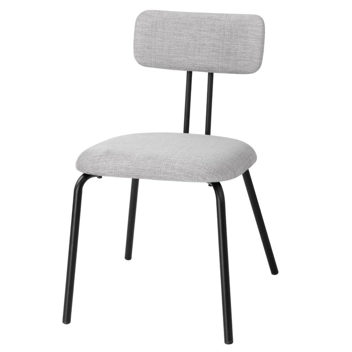 Bolero Fairfield Stoelen - Zwart/Grijs Mix (Set 2)