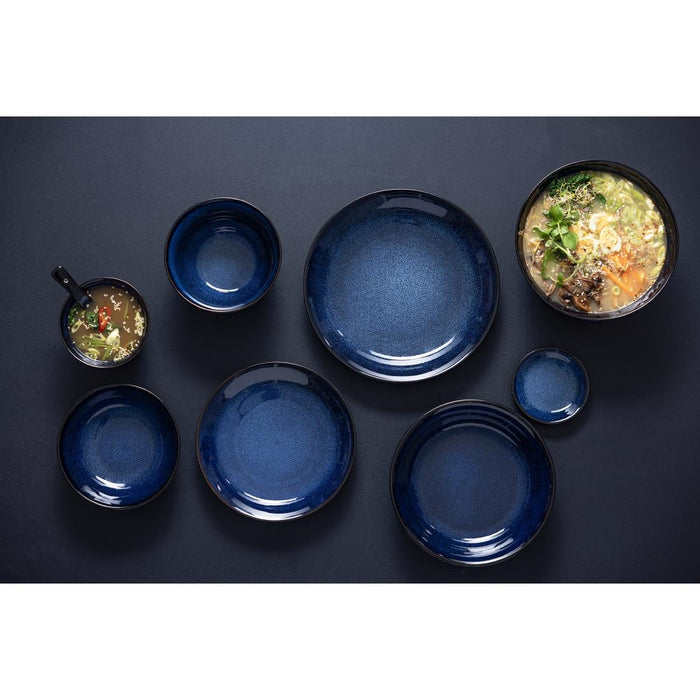Olympia Luna Midnight Blue Footed Bowls 115 mm (Pak Van 8)