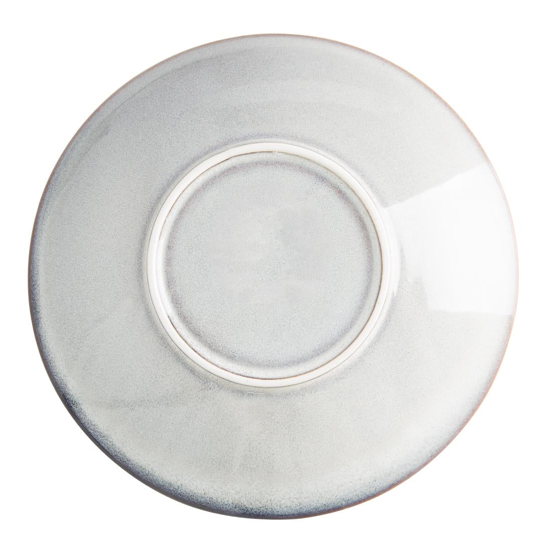 Olympia Drift Grey Coupe Low Bowls Met Reliëf, 260 mm (Pak Van 4)