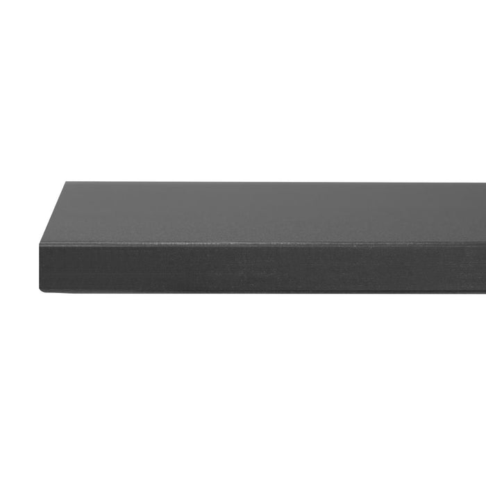Bolero Mat Zwart Vierkant Buitentafelblad 700mm