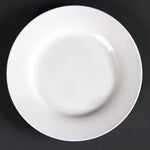 Olympia Lumina borden met brede rand 15cm (6 stuks)