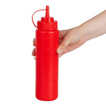 Vogue portioneer knijpfles rood 68cl