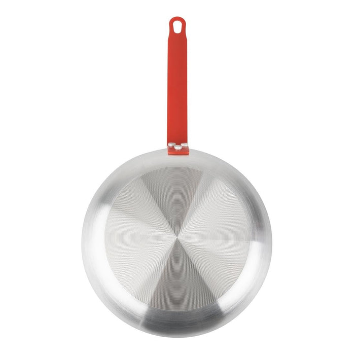 Hygiplas Teflon Platinum Plus anti-aanbak koekenpan 28cm rood handvat