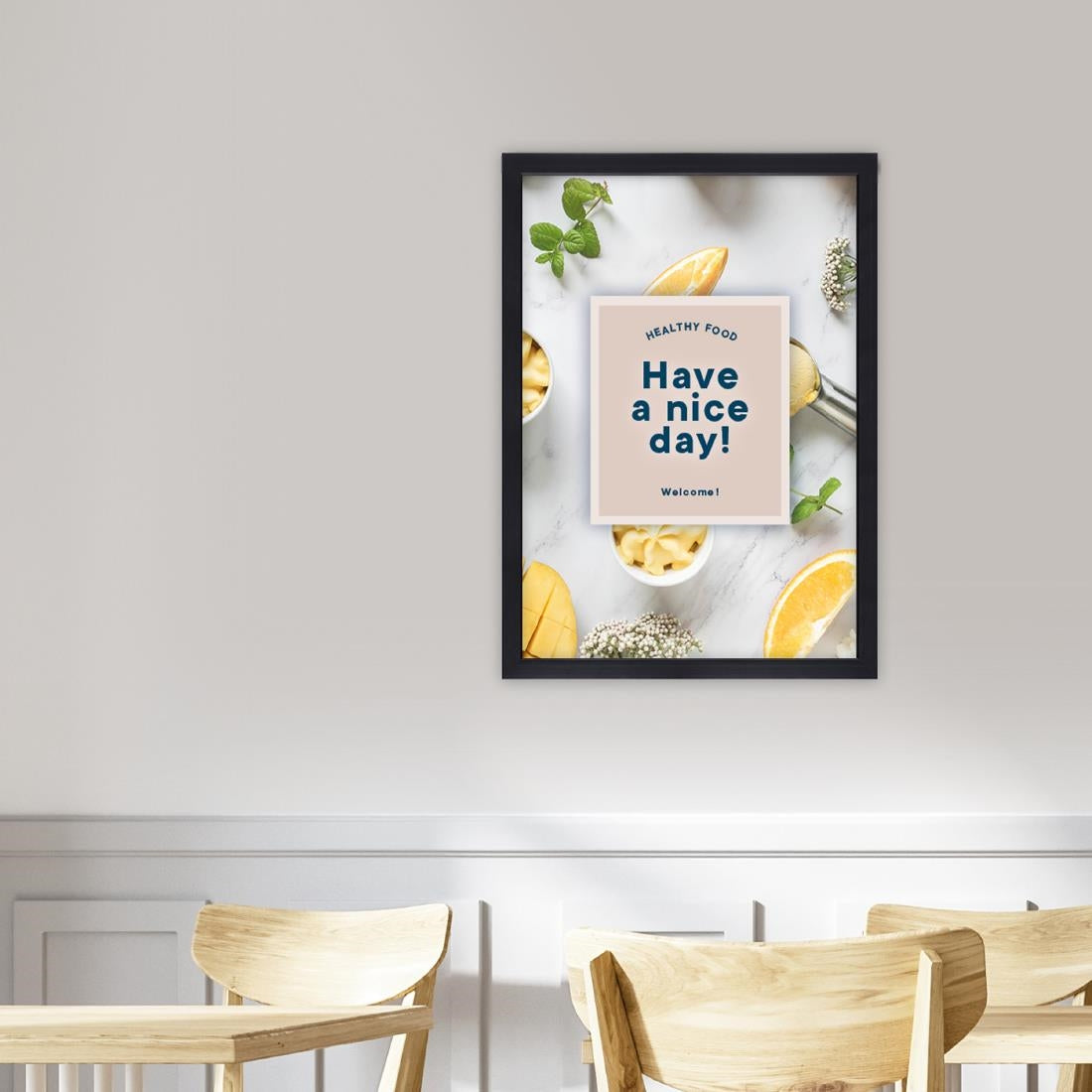 Europel Kliklijst A3 25mm Mat Zwart