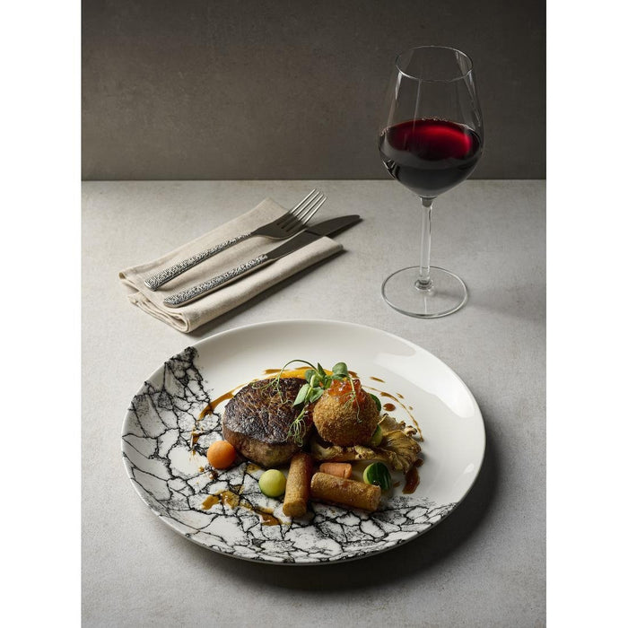 Churchill Kintsugi Accents Quartz Black Evolve Coupe Bord 22cm (pak van 12)