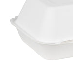Fiesta Composteerbare Bagasse Voedselcontainers 9X6" (Pak Van 200)