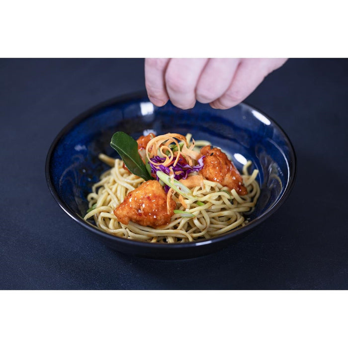 Olympia Luna Middernachtblauwe Coupeschalen 210 mm (Pak Van 4)