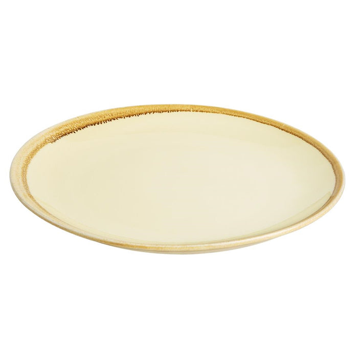 Olympia Kiln ronde coupeborden zandsteen 28cm (4 stuks)