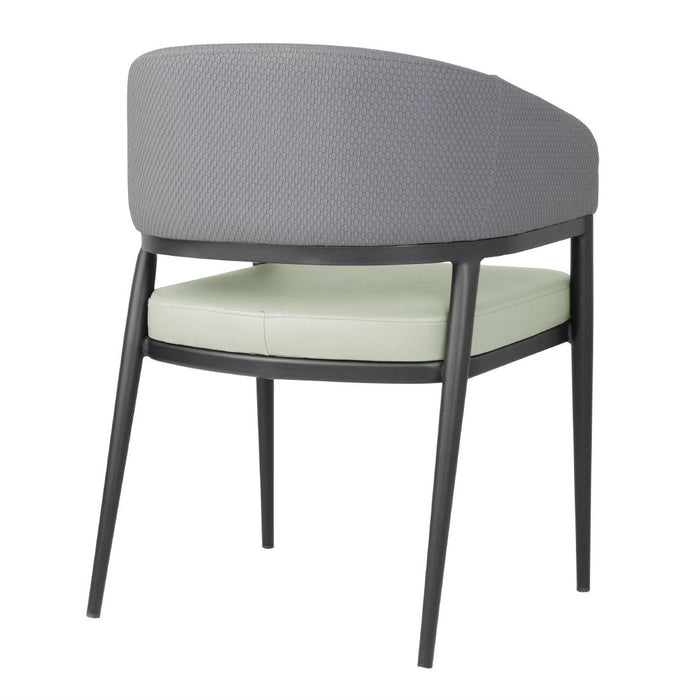 Bolero Meridian Interieurstoelen - Pistachegrijs (Set Van 2)