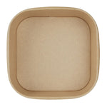 Fiesta Recycleerbare Vierkante Container Basissen 1200ml (Verpakking Van 300)