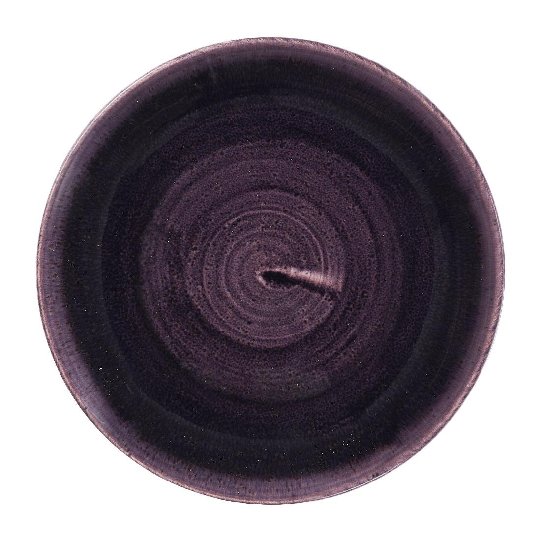 Churchill Stonecast Patina Cobalt Deep Purple Evolve Coupe Bord 16.5cm (pak van 12)