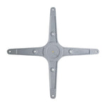 Bolero aluminium tafelpoot 68(h) x 65(b)cm