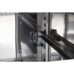 Polar U-Series Driedubbele Deur Aanrecht Koelkast 417Ltr