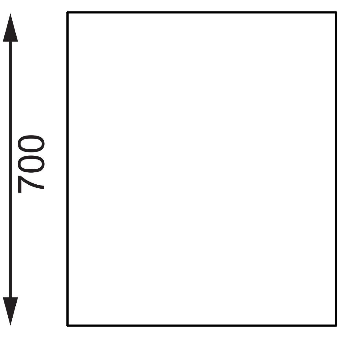 Vogue RVS werktafel zonder achteropstand 90x150x70cm