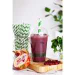 Vegware bolle deksels voor composteerbare frisdrankbekers 34cl en 45,5cl (1000 stuks)