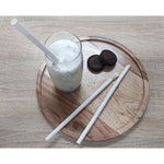 Fiesta Composteerbare Papieren Lepelrietje Wit 210x8mm (Verpakking Van 250)