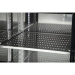 Polar u-serie vier-deurs displaykoeler voor achter de bar