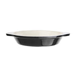 Vogue ronde gratineerschaal zwart 0,75L
