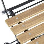 Bolero Perth Pavement Style Klapstoelen Met Houteffect (Pak Van 2)