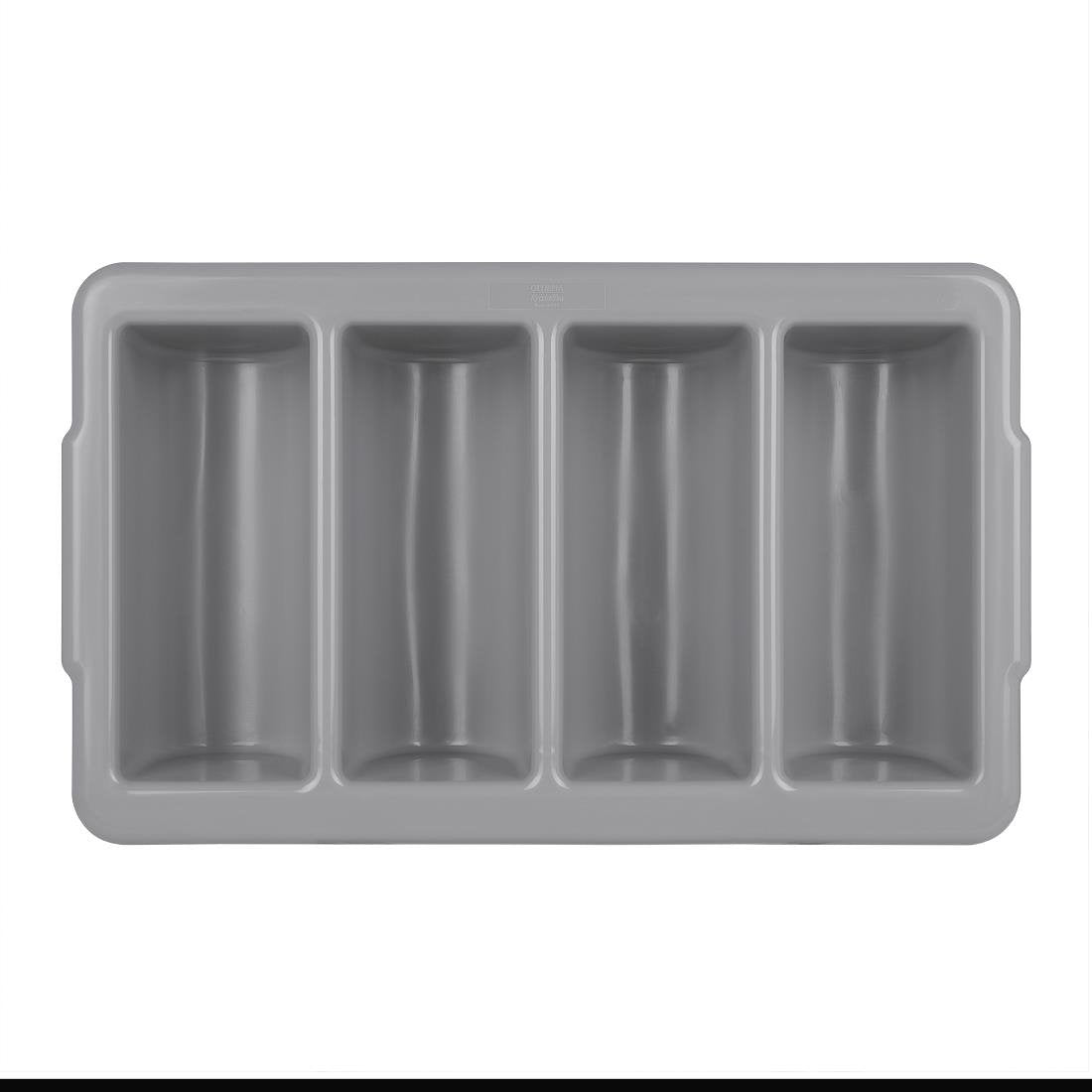 Olympia Kristallon stapelbare kunststof bestekbak GN 1/1