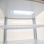 Polar C-serie koelvitrine met gebogen deuren 86L wit