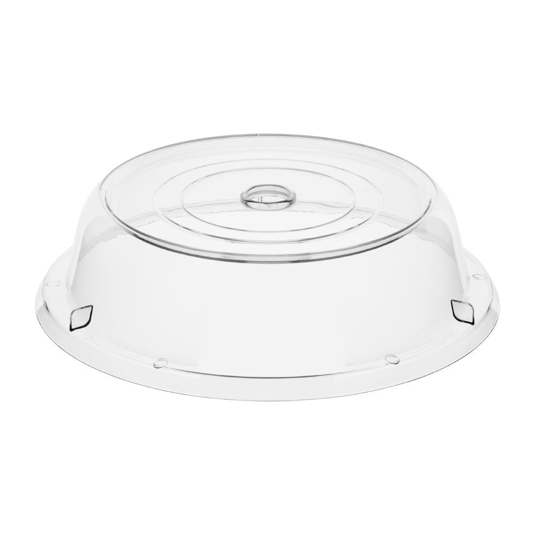 Vogue Polycarbonate Round Plate Cover 254mm
