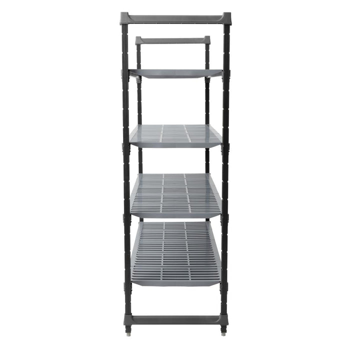 Cambro stelling 183cm hoog 4 schappen - 61cm diep - 152,5cm breed