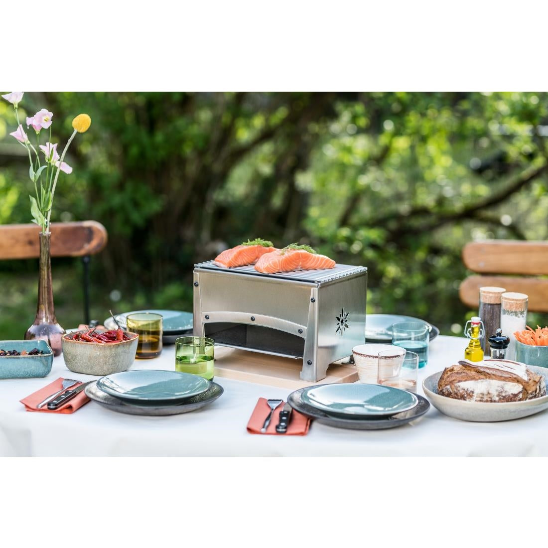 Louis Tellier Brasero Tafelbarbecue Brasi-F