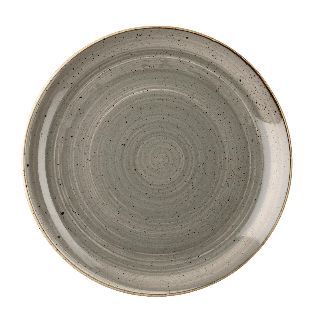 Churchill Stonecast Grey Evolve Coupe Bord 21.7cm (pak van 12)