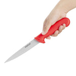 Hygiplas fileermes 15cm rood