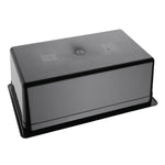 Vogue polycarbonaat 1/1 gastronorm container 200mm zwart