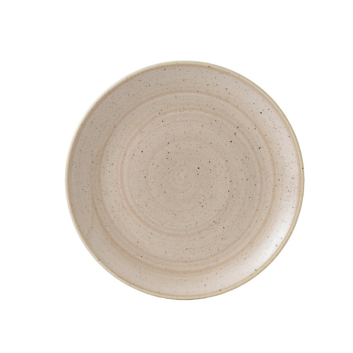 Churchill Stonecast Nutmeg Cream Evolve Coupe Bord 26cm (pak van 12)
