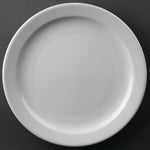 Olympia Athena borden met smalle rand 25,4cm (12 stuks)
