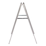 Aluminium stoepbord A2 klapbord